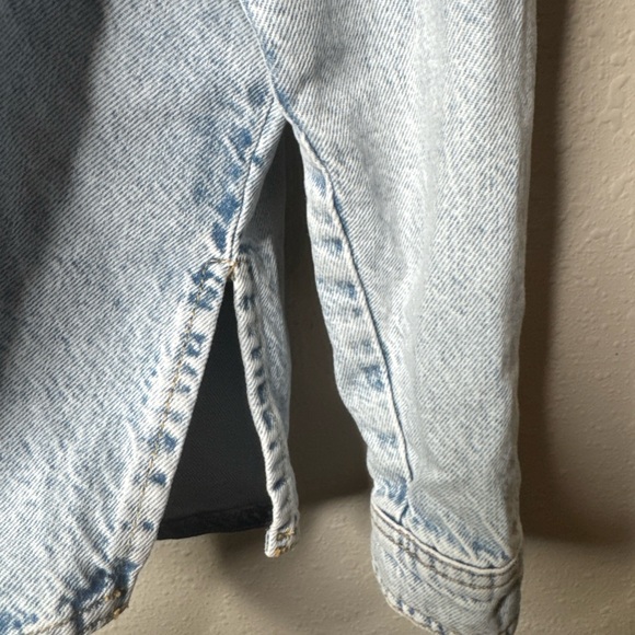 Anthropologie Pilcro The Becca Denim Shirt Large Regenerative Cotton Acid Wash - Picture 13 of 13